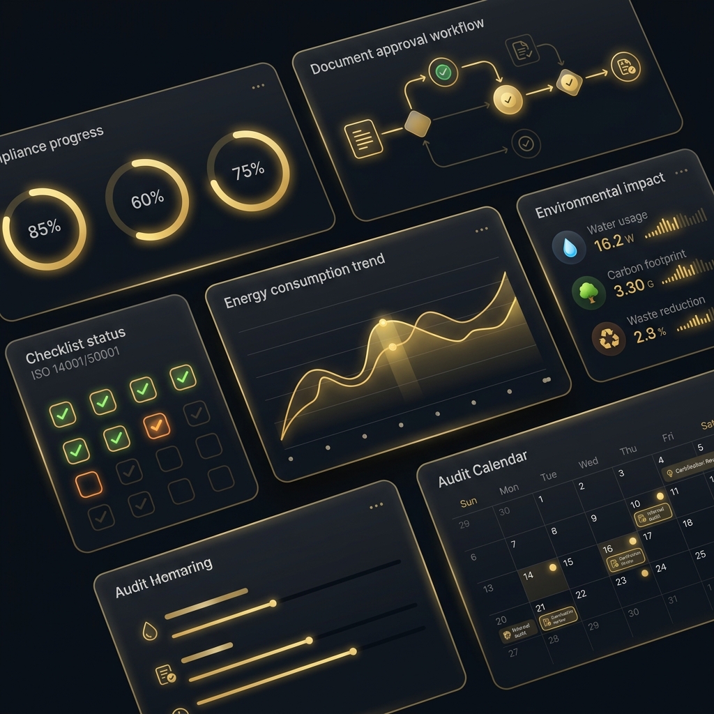 ISO Compliance Dashboard